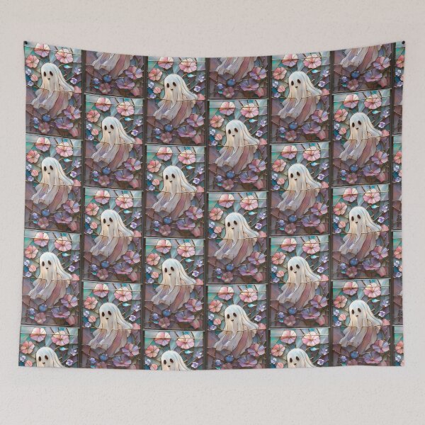 Item preview, Fantasmitas de Vitral Pastel | Fantasmas Tiernos Estilo Vidrio Emplomado designed and sold by BriSher.
