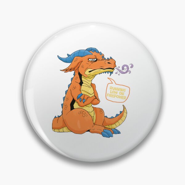 Item preview, Grumpy Dragon - Out of Firepower designed and sold by Nortanila.