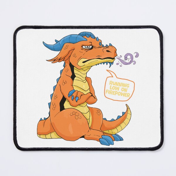 Item preview, Grumpy Dragon - Out of Firepower designed and sold by Nortanila.