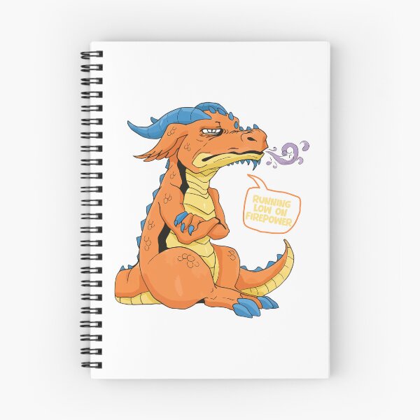 Item preview, Grumpy Dragon - Out of Firepower designed and sold by Nortanila.