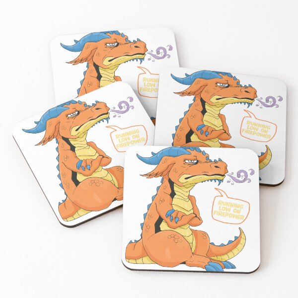 Item preview, Grumpy Dragon - Out of Firepower designed and sold by Nortanila.