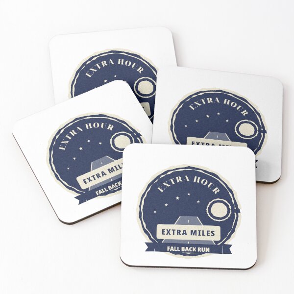 Item preview, Extra Hour Extra Miles Fall Back Run Trucker Badge designed and sold by thestevebro.