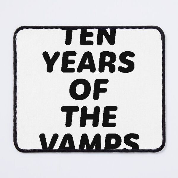 Item preview, The Vamps 10 Year Anniversary Band Merch Design designed and sold by brainbrand.