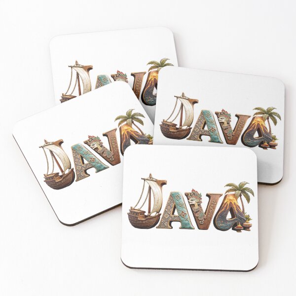 Aperçu de l'œuvre Java – Patrimoine indonésien et art tropical créée et vendue par VladisWorld.
