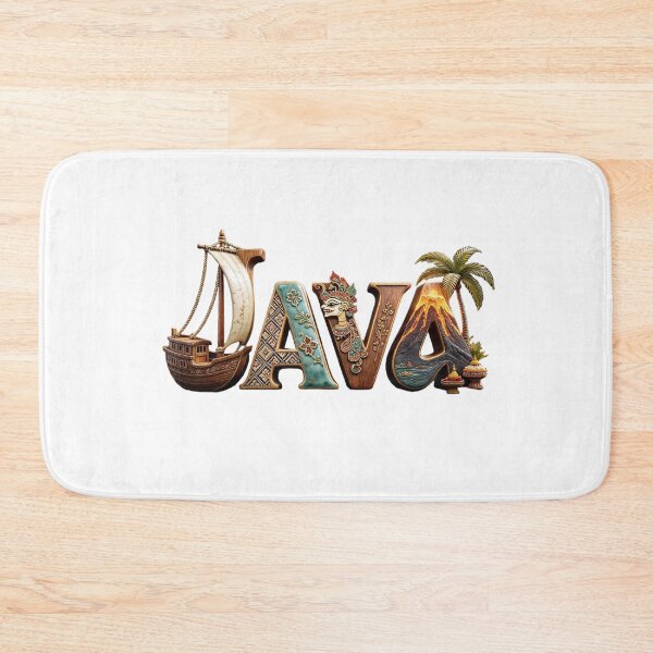 Aperçu de l'œuvre Java – Patrimoine indonésien et art tropical créée et vendue par VladisWorld.