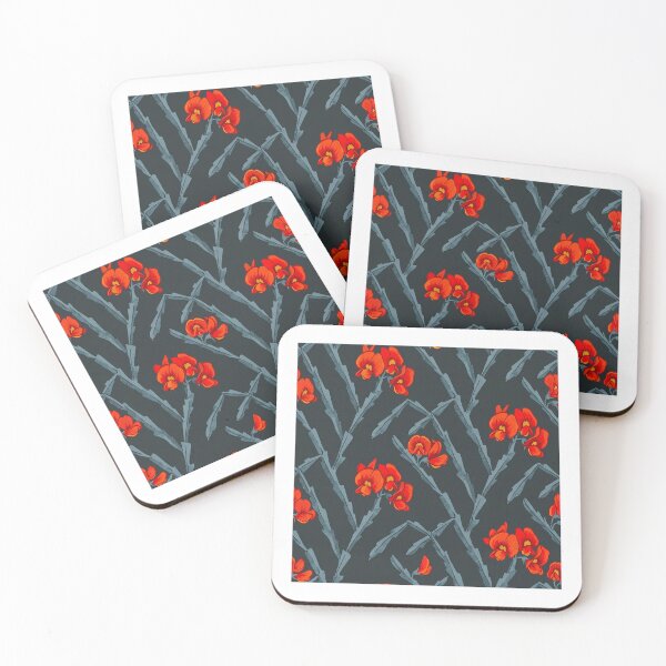 Item preview, Midnight Red Correa & Branch Motif designed and sold by Studio BC.
