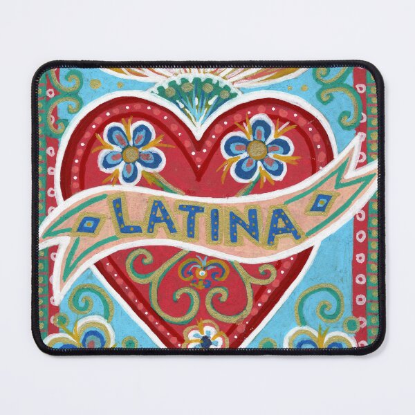 Item preview, Latina Sacred Heart With Flowers designed and sold by Fani*.