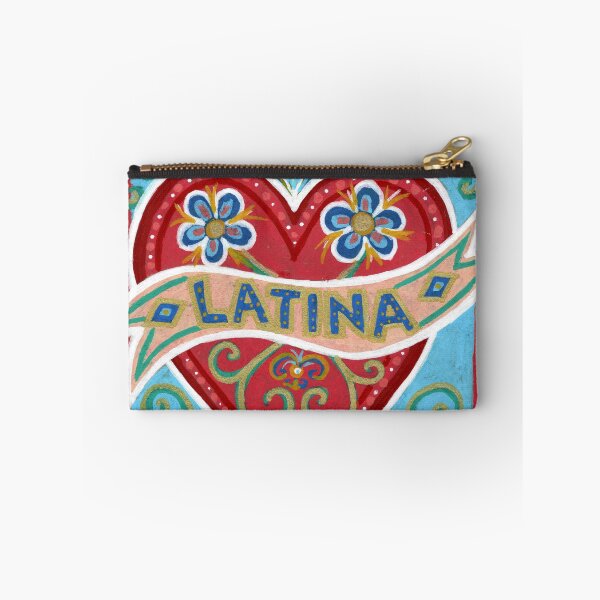 Item preview, Latina Corazón Sagrado con Flores designed and sold by Fani*.