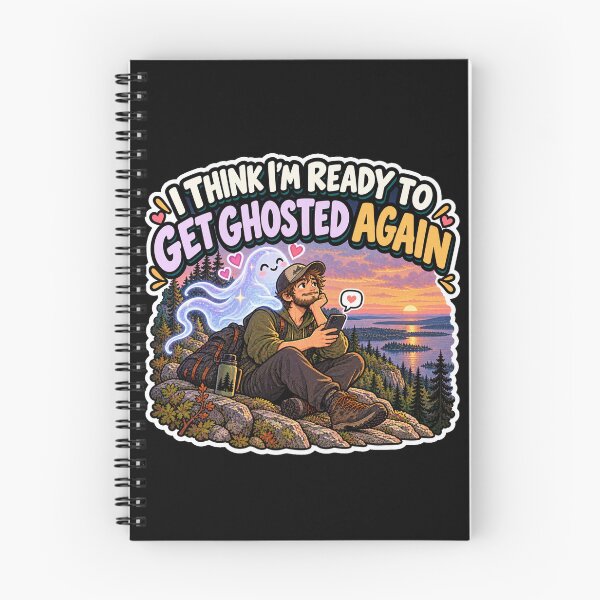 Item preview, I Think I’m Ready to Get Ghosted Again designed and sold by gorff.