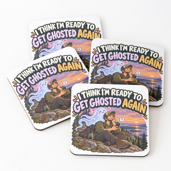 Item preview, I Think I’m Ready to Get Ghosted Again designed and sold by gorff.