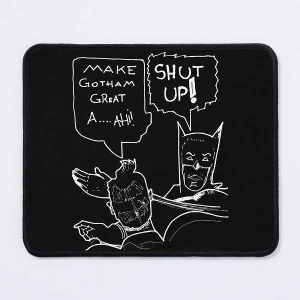 Item preview, SHUT UP! - Comic Satire Ink Sketch - Dark Version designed and sold by BarnBurns.