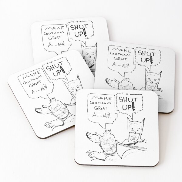 Item preview, SHUT UP! - Comic Satire Ink Sketch designed and sold by BarnBurns.