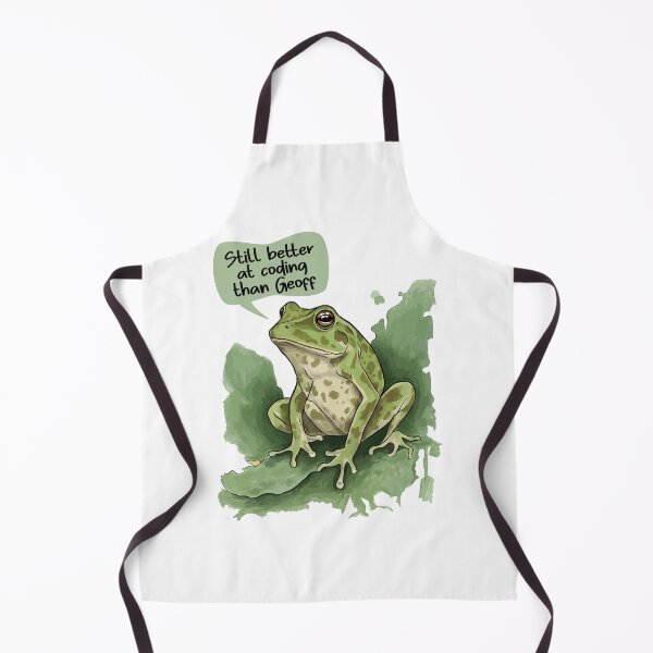 Item preview, Better At Coding Than Geoff Frog designed and sold by Nortanila.
