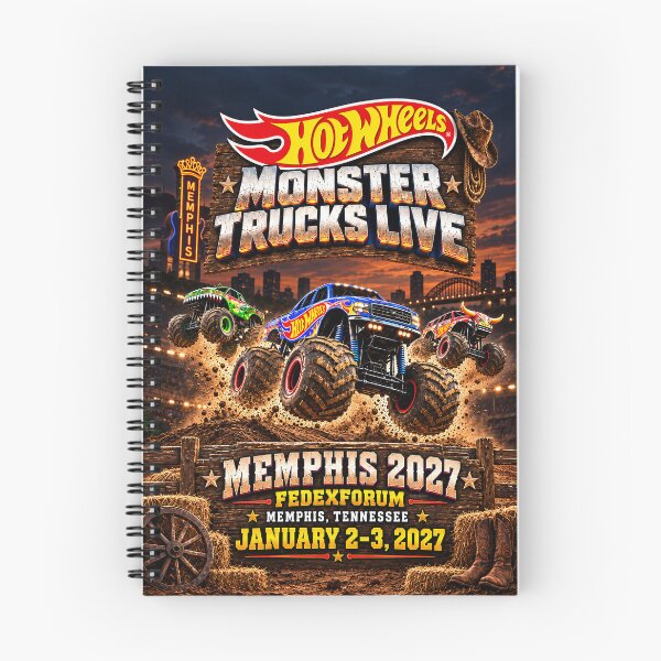 Item preview, Hot Wheels Memphis TN - Monster Trucks - Jan. 2-3, 2027 - FedEx Forum designed and sold by DBM Photo Art 1.