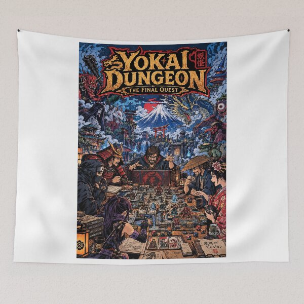 Item preview, Japanese Yokai RPG Samurai, Ninja & Japanese Folklore Tabletop Game designed and sold by kaipapershop.