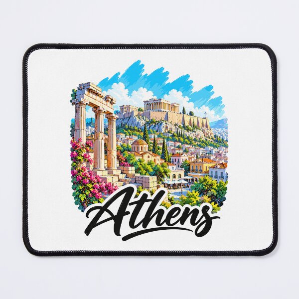 Artikelvorschau, Athen, Griechenland, Reisekunst entworfen und verkauft von EdwinkOne.