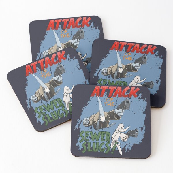Item preview, Attack of the Sewer Slugs designed and sold by faustianx.apparel.