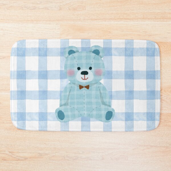Item preview, Cute Teddy Bear Gingham Pattern designed and sold by roaaroaa.