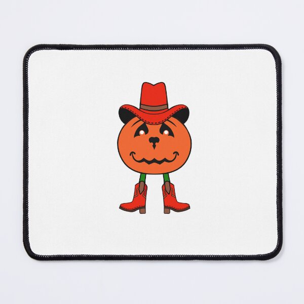 Item preview, Funny Pumpkin Cowboy designed and sold by Sartoris Art.