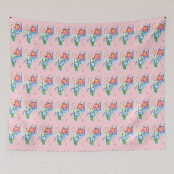 Item preview, Pink on pink Daisies designed and sold by lilysuzy.