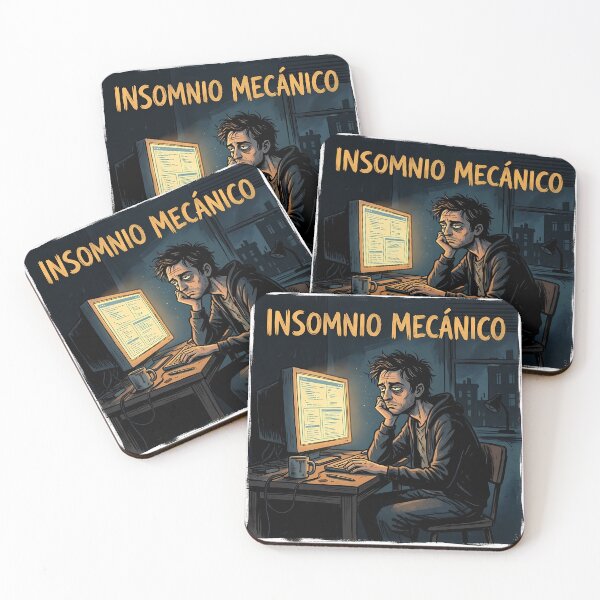 Item preview, Insomnio Mecánico Programador Cansado designed and sold by Estairco.