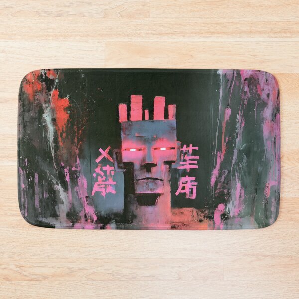 Item preview, Brutalist Cyber Golem Dark Sci-Fi Art designed and sold by Lunat1kk.