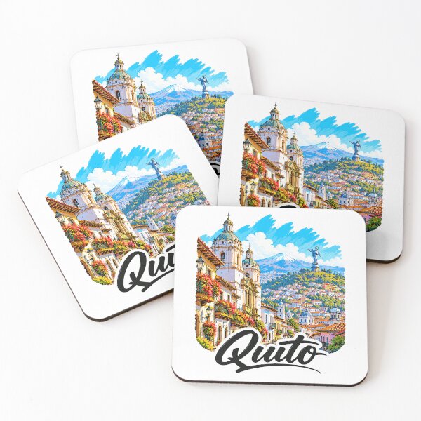 Item preview, Quito Ecuador Arte de Viaje designed and sold by EdwinkOne.