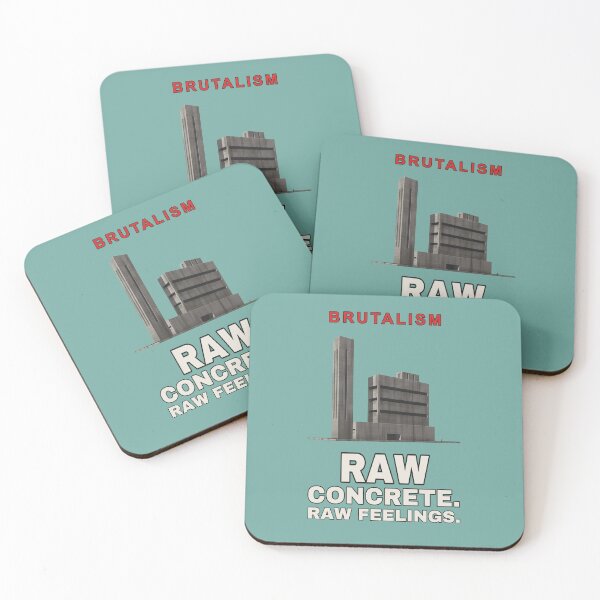 Item preview, Funny Brutalist Gifts – Raw Concrete Raw Feelings designed and sold by TribeGlyph.