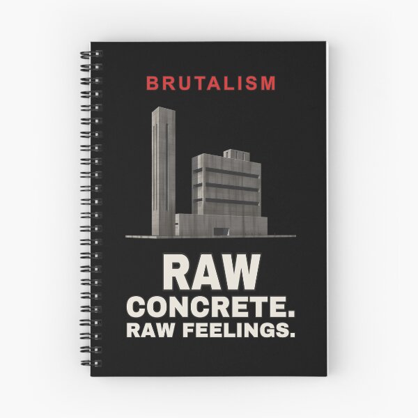 Item preview, Funny Brutalist Gifts – Raw Concrete Raw Feelings designed and sold by TribeGlyph.