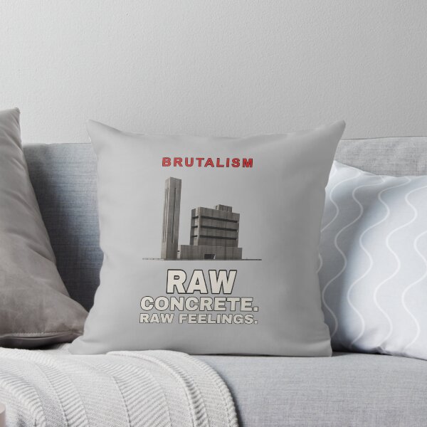 Item preview, Funny Brutalist Gifts – Raw Concrete Raw Feelings designed and sold by TribeGlyph.