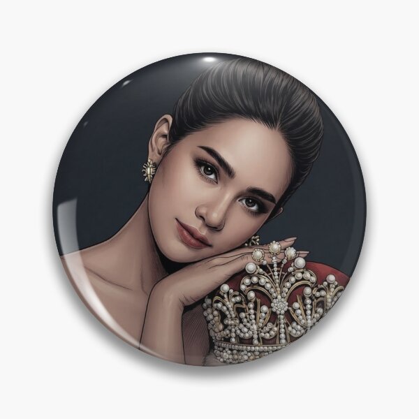 Item preview, I Bint (Been) A Queen BS Khlang Thai GL Actress Lgbtq+ Comic Book Art Home Wall Decor Print Poster Pride TV Series Movie Music designed and sold by Mind Space.