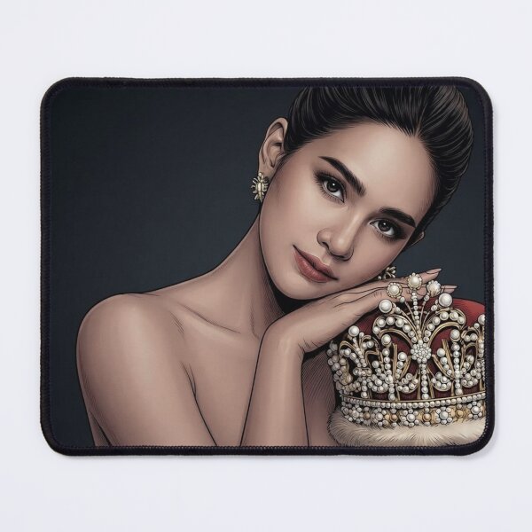 Item preview, I Bint (Been) A Queen BS Khlang Thai GL Actress Lgbtq+ Comic Book Art Home Wall Decor Print Poster Pride TV Series Movie Music designed and sold by Mind Space.