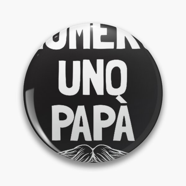 Artikelvorschau, Numero Uno Papa Italian Dad Father’s Day Number One Dad Gear Design entworfen und verkauft von youmarwane.