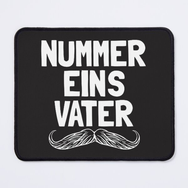 Artikelvorschau, Nummer Eins Vater Deutsches Dad Vatertagsdesign für stolze Väter entworfen und verkauft von youmarwane.