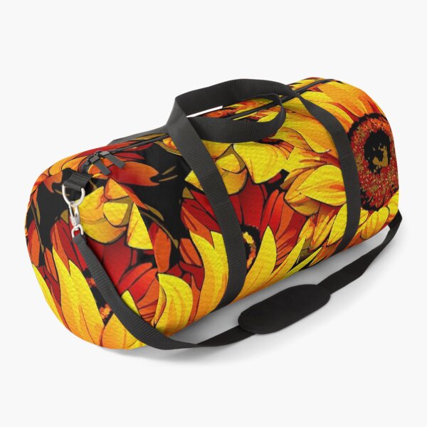 Item preview, Vintage Sunflower Art - Watercolor Yellow Orange Floral Pattern designed and sold by FemmePod.