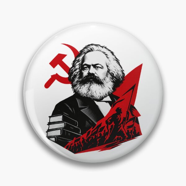 Item preview, Karl Marx Communist Manifesto Historical Portrait    designed and sold by Owcomm.