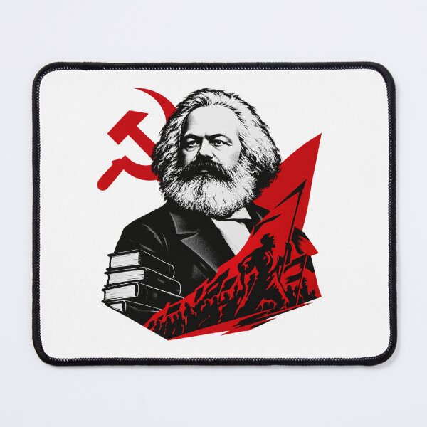 Item preview, Karl Marx Communist Manifesto Historical Portrait    designed and sold by Owcomm.