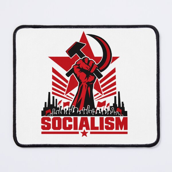Item preview, Socialist Fist Hammer and Sickle Red Star    designed and sold by Owcomm.