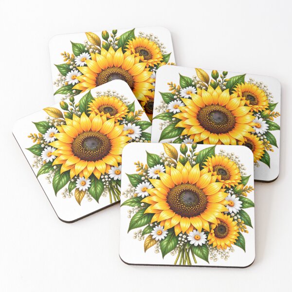 Item preview, Sunflower shiny and Blooming with Grace designed and sold by Afnan Store.