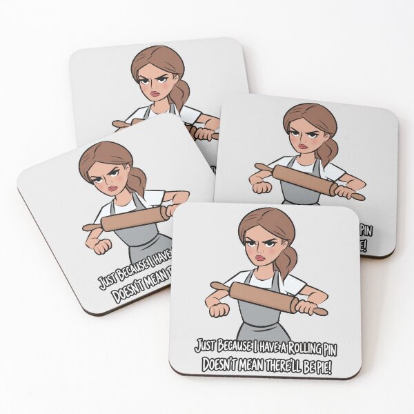 Item preview, Just Because I Have a Rolling Pin – Funny Wife & Kitchen Humor designed and sold by Teedefy.