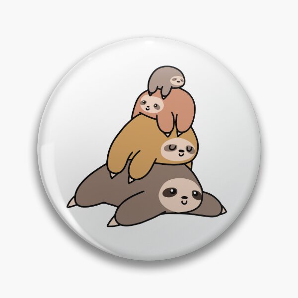 Item preview, Funny Sloths - Sleeping Sloths, Animal Clipart designed and sold by DGMaxShop.