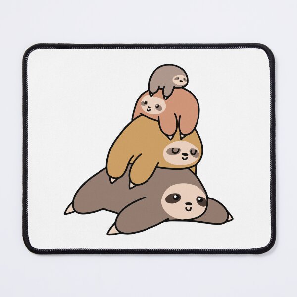 Item preview, Funny Sloths - Sleeping Sloths, Animal Clipart designed and sold by DGMaxShop.