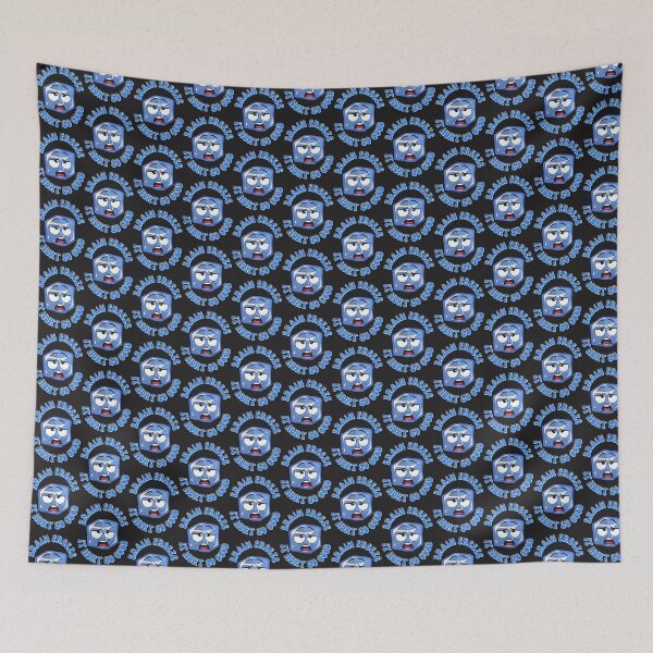 Item preview, Blue Ice Cube Brain Freeze Funny Graphic Design for Cooling Off designed and sold by supunchamara.
