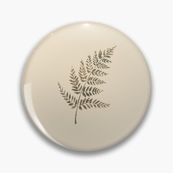 Artikelvorschau, Gepresste Farne – Vintage-Leinenmuster mit botanischen Motiven entworfen und verkauft von thedawndesign.