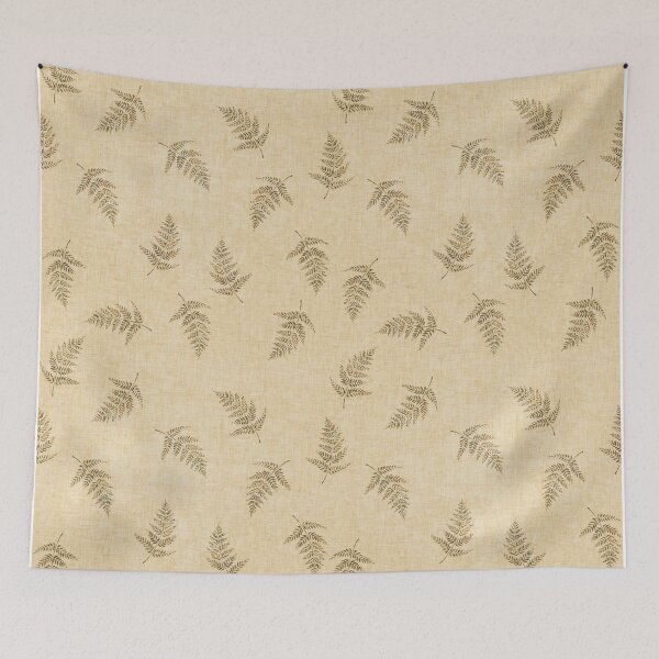 Artikelvorschau, Gepresste Farne – Vintage-Leinenmuster mit botanischen Motiven entworfen und verkauft von thedawndesign.