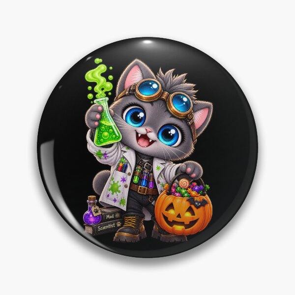 Item preview, Mad Scientist Cat  designed and sold by Meow Story .