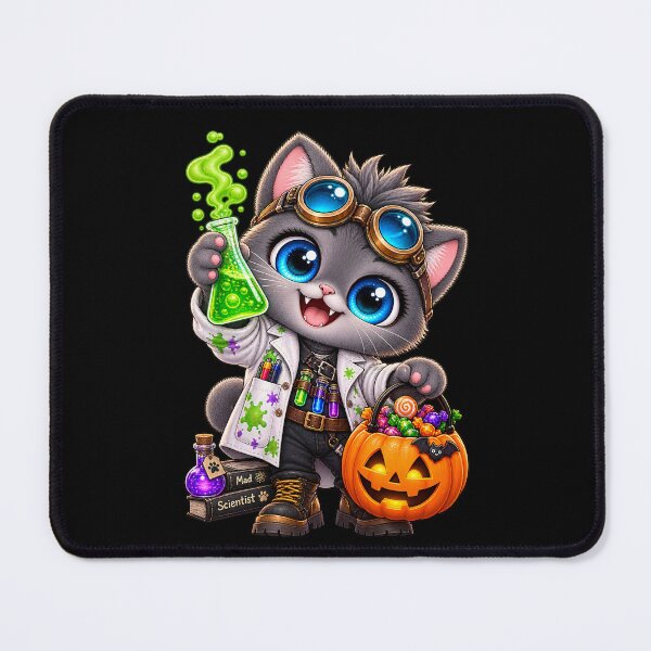 Item preview, Mad Scientist Cat designed and sold by Meow Story .
