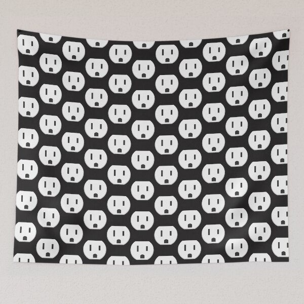 Item preview, Minimalist Electrical Outlet Illustration with Modern Design designed and sold by zalrainofficial.