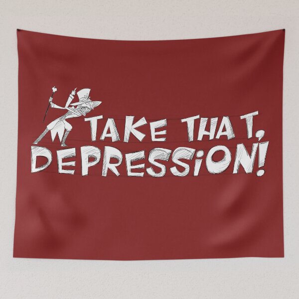 Artikelvorschau, Luzifer sagt: So, Depression! entworfen und verkauft von Enter-The-Darkside.