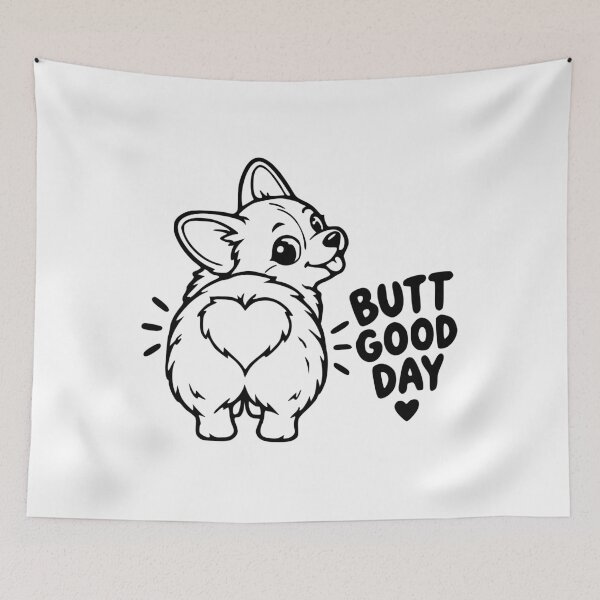 Item preview, Cute bunny with a heart – Good Day designed and sold by Pommes im Bett.